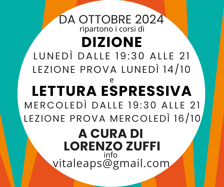 Corso di dizione e lettura espressiva.